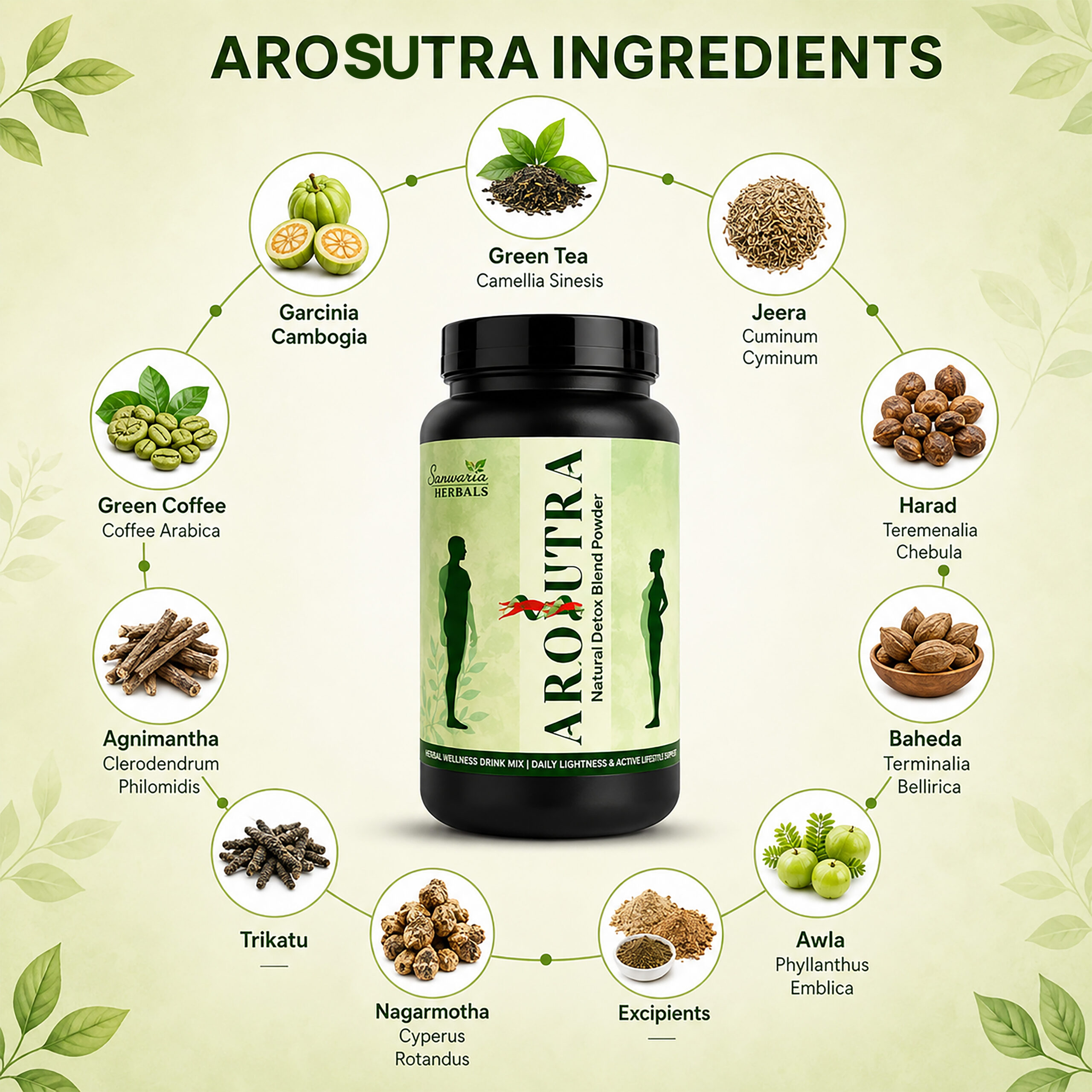 AROSUTRA Ayurvedic for Fat Loss Herbal Tea - Image 3